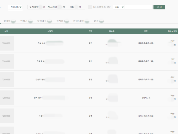 한다움건설 인트라넷
